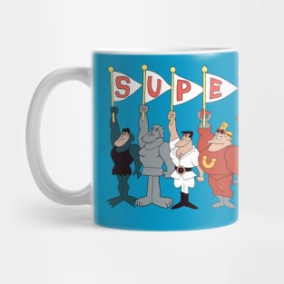 the super 6 cartoon Mug